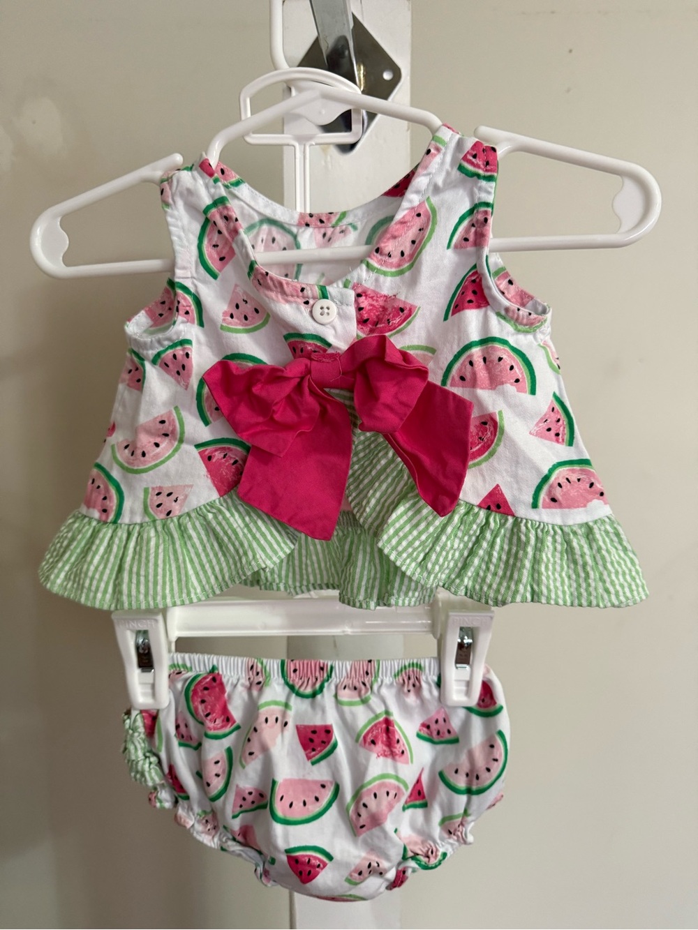Goodlad Watermelon Ruffle Butt Diaper Set - Picture 8 of 9